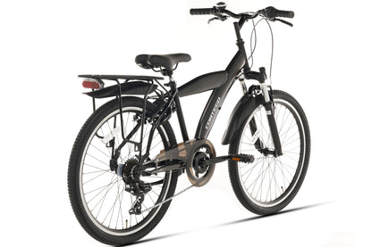 Blaze Jongensfiets 24 Inch Zwart - 7 Versnellingen