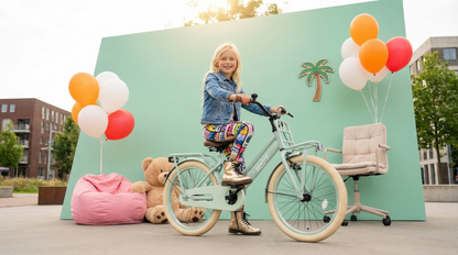 Liberty girls' bicycle Green 20 inch