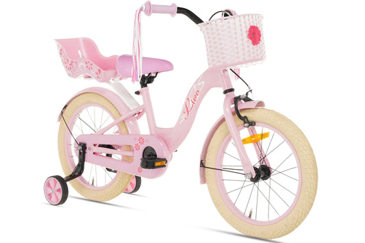 Liva meisjesfiets Roze 18 inch