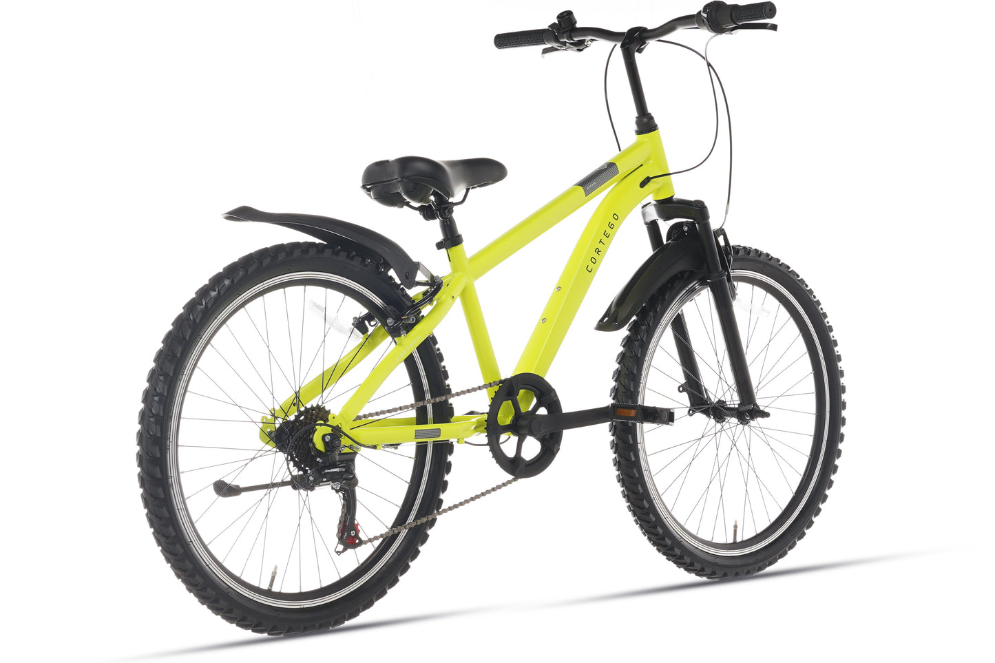 Ranger 7-speed Jongensfiets 26 inch Fluogeel