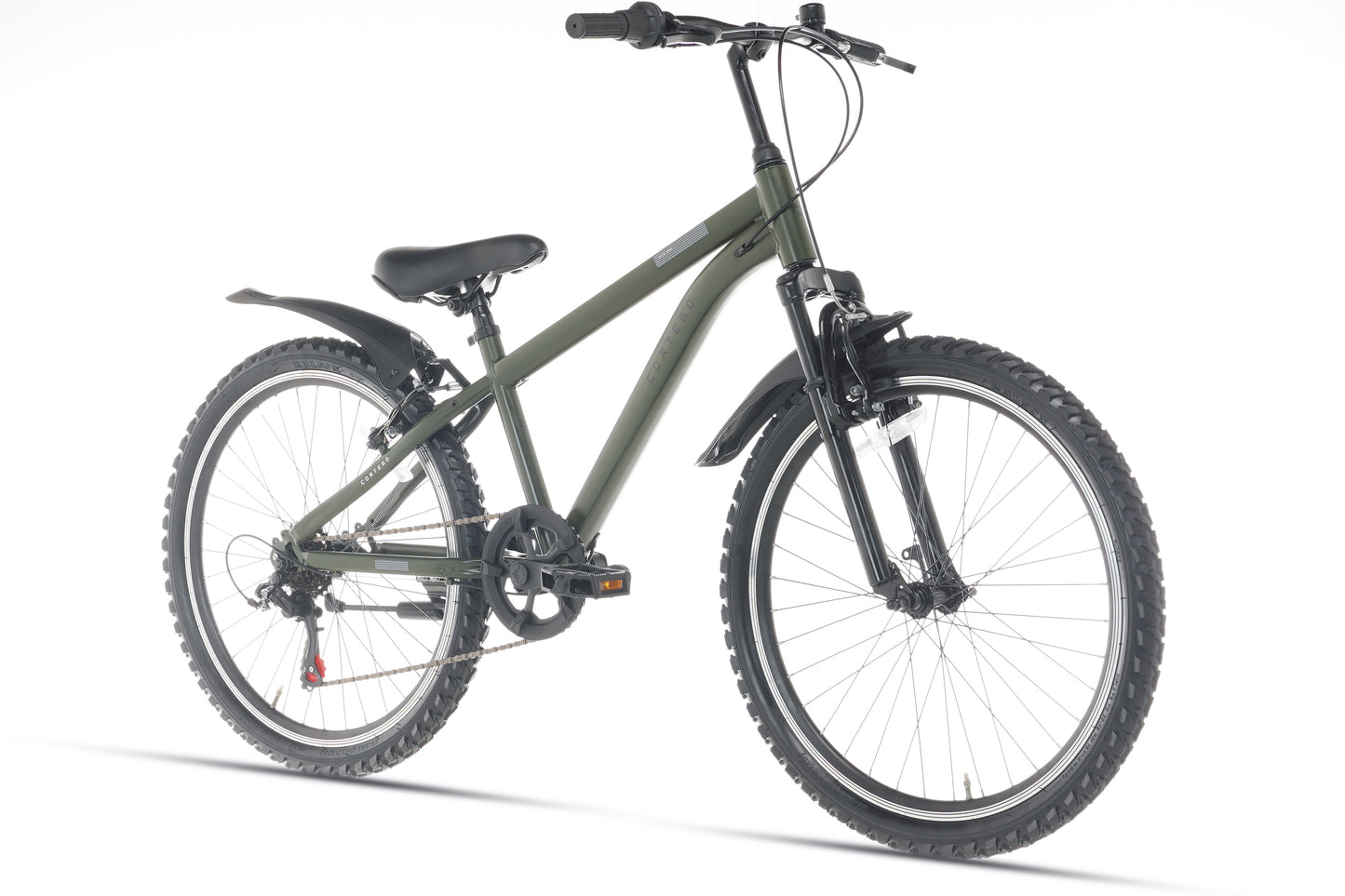 Ranger 7-speed Jongensfiets 24 inch Leger groen