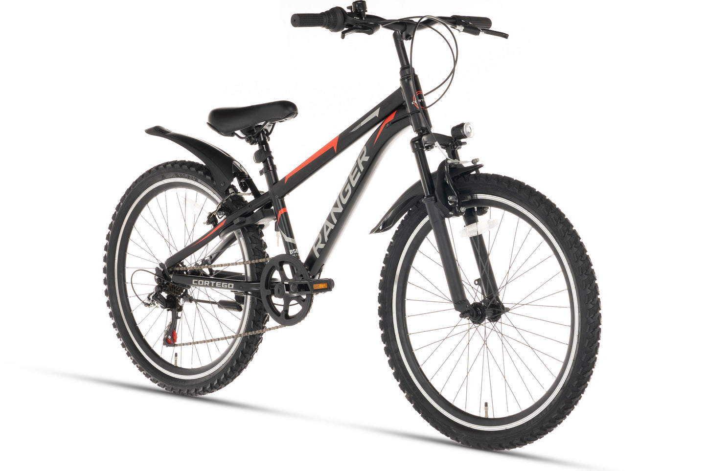 Ranger 7-speed Boys' Bicycle 24 inch Black
