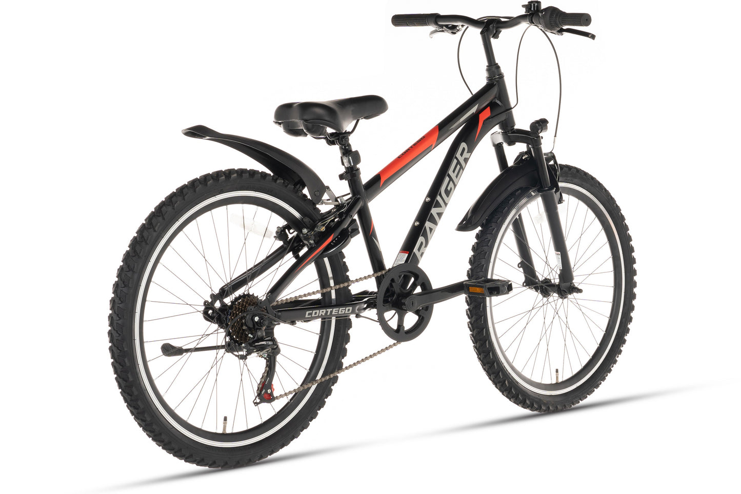 Ranger 7-speed Boys' Bicycle 24 inch Black