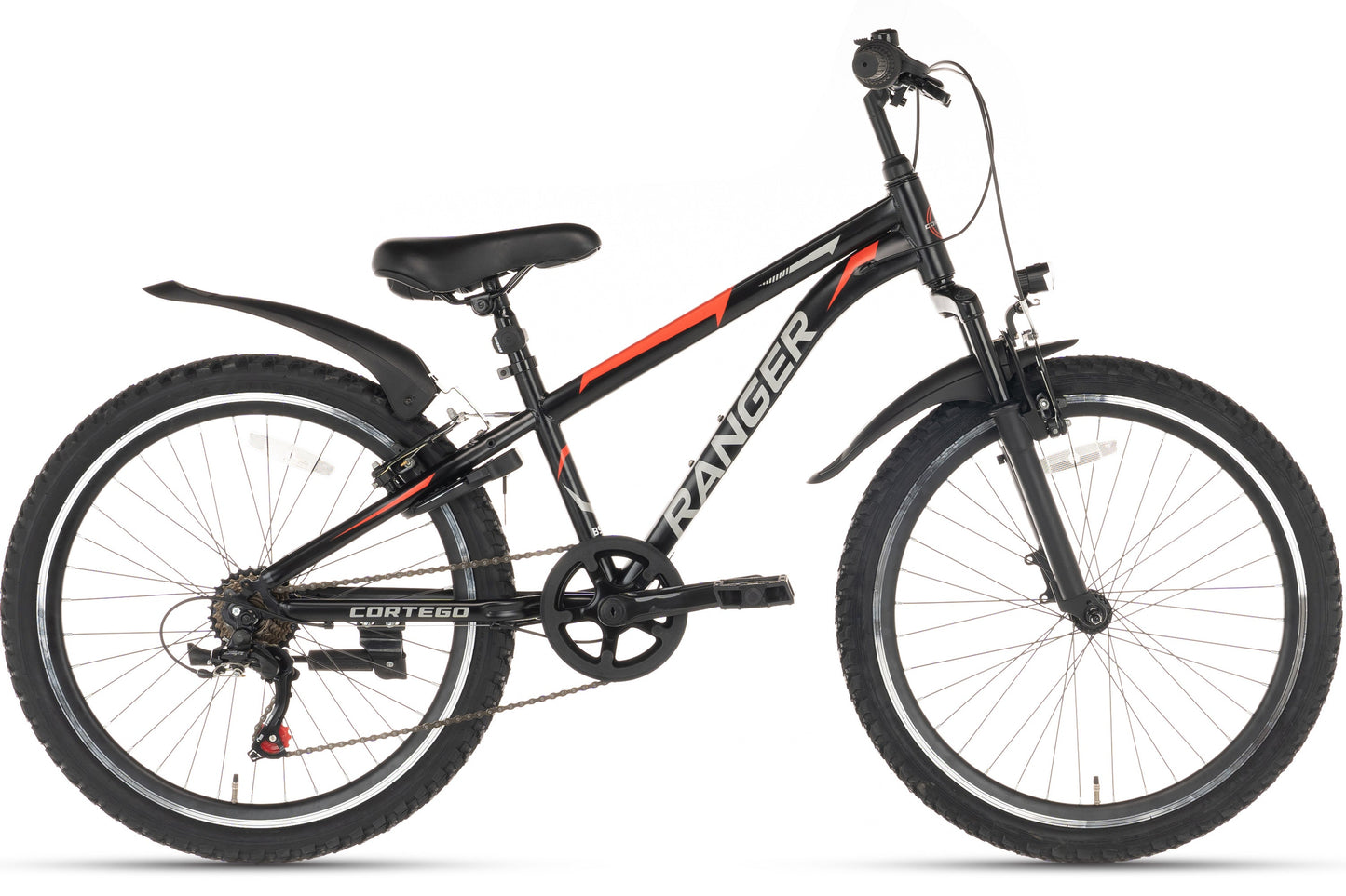Ranger 7-speed Boys' Bicycle 24 inch Black