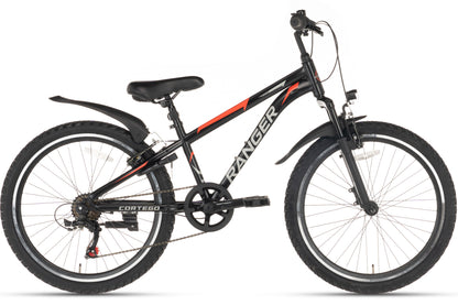 Ranger 7-speed Boys' Bicycle 24 inch Black