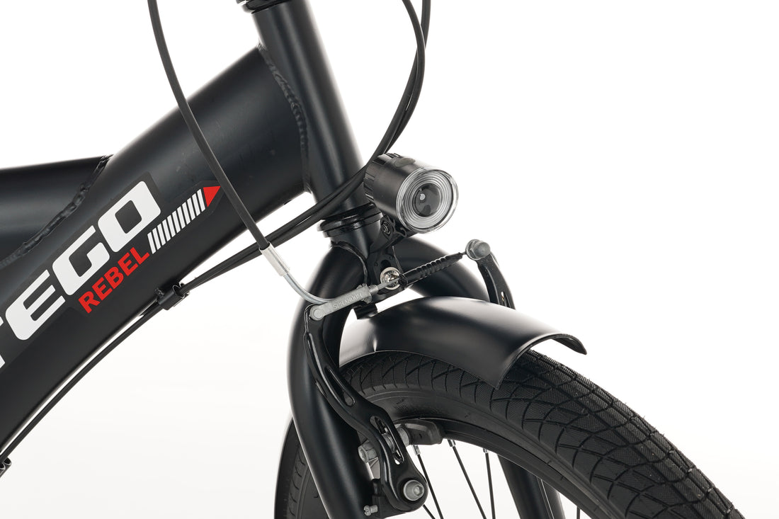 Rebel Boys' Bike 24 Inch Black - 6 Gears