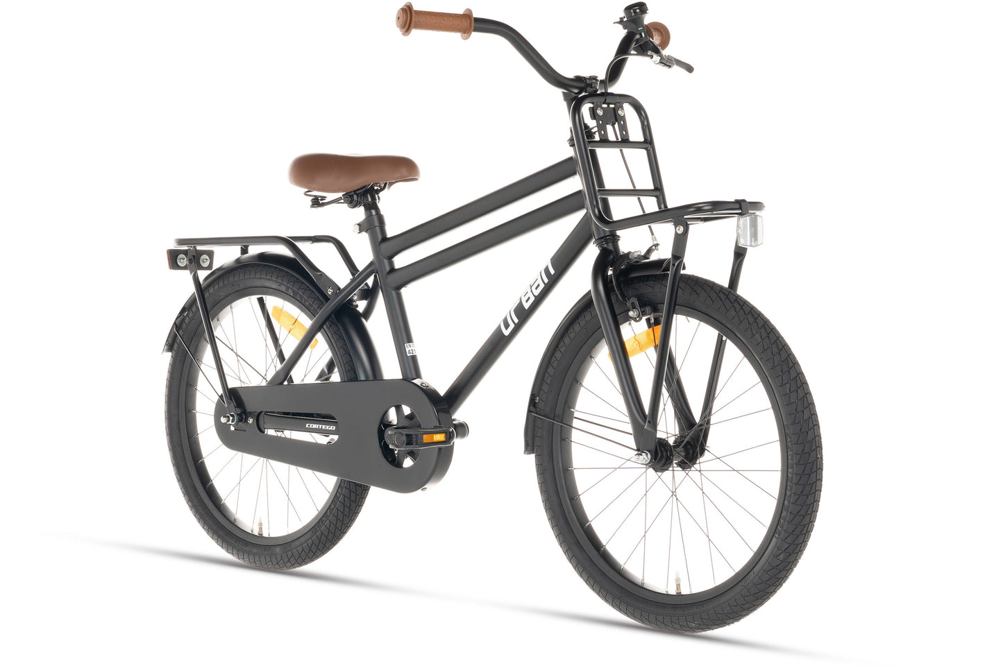 Urban Boys' Bike Matte Black 18 inch