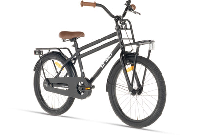 Urban Boys' Bike Matte Black 18 inch