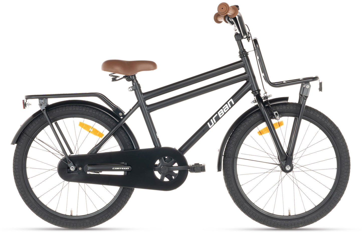 Urban Boys' Bike Matte Black 18 inch