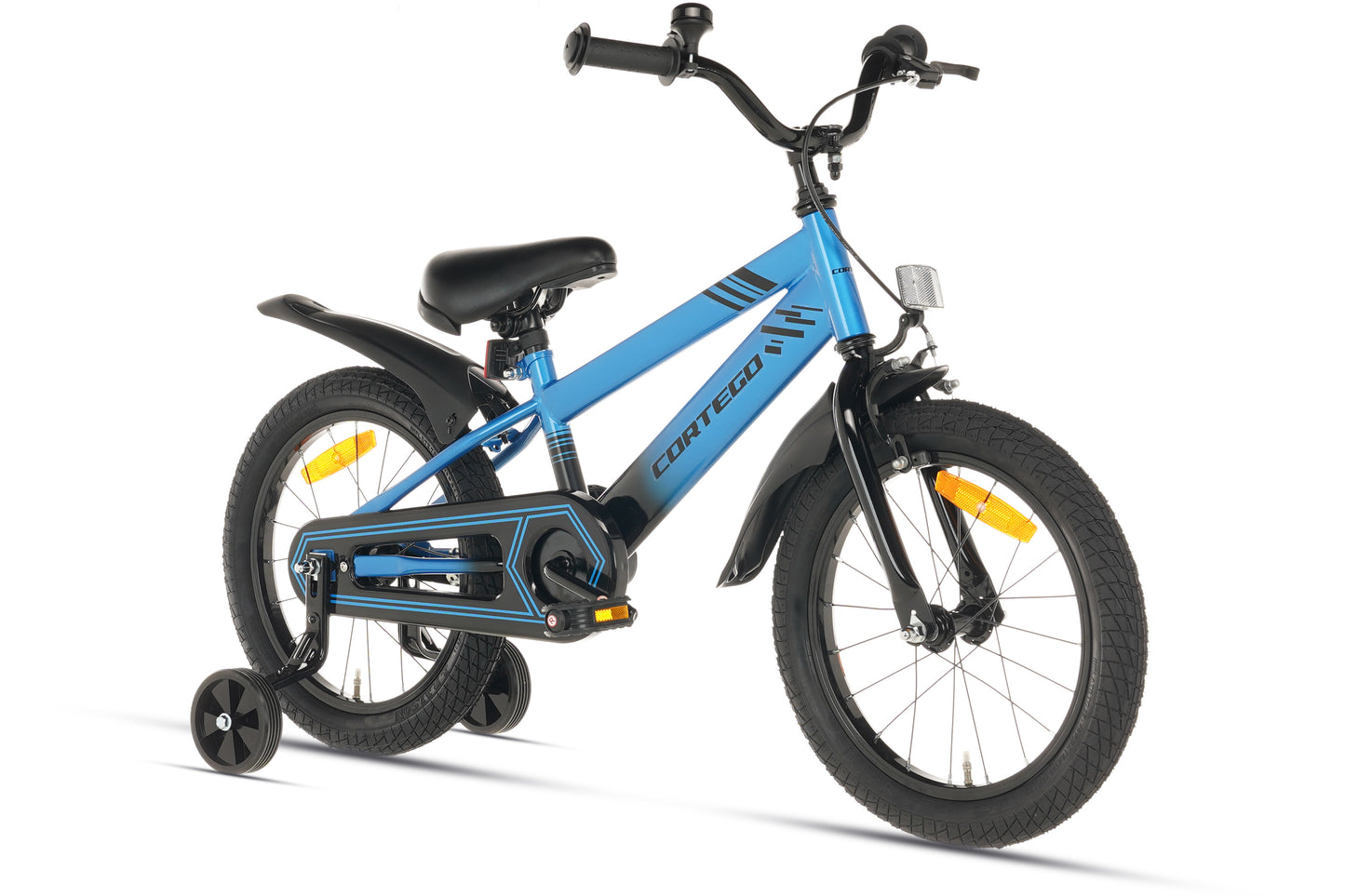 BMX Cross Boys Bike Blue 16 Inch